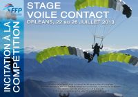 Stage voile contact. Du 22 au 26 juillet 2013 à Orléans. Loiret. 